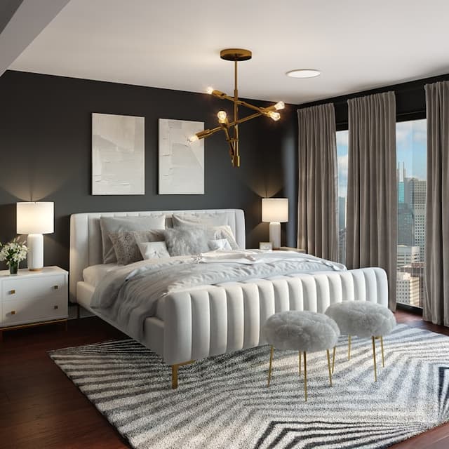 Modern bedroom
