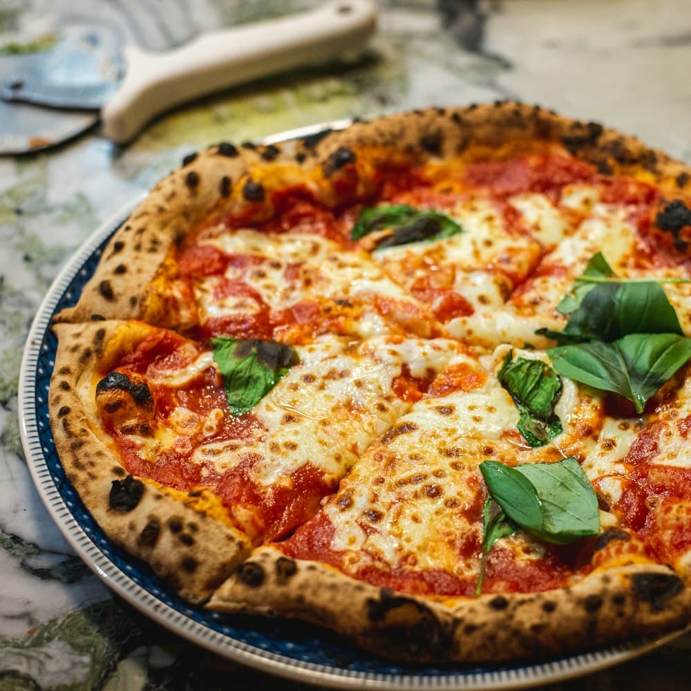 Top-down pizza
