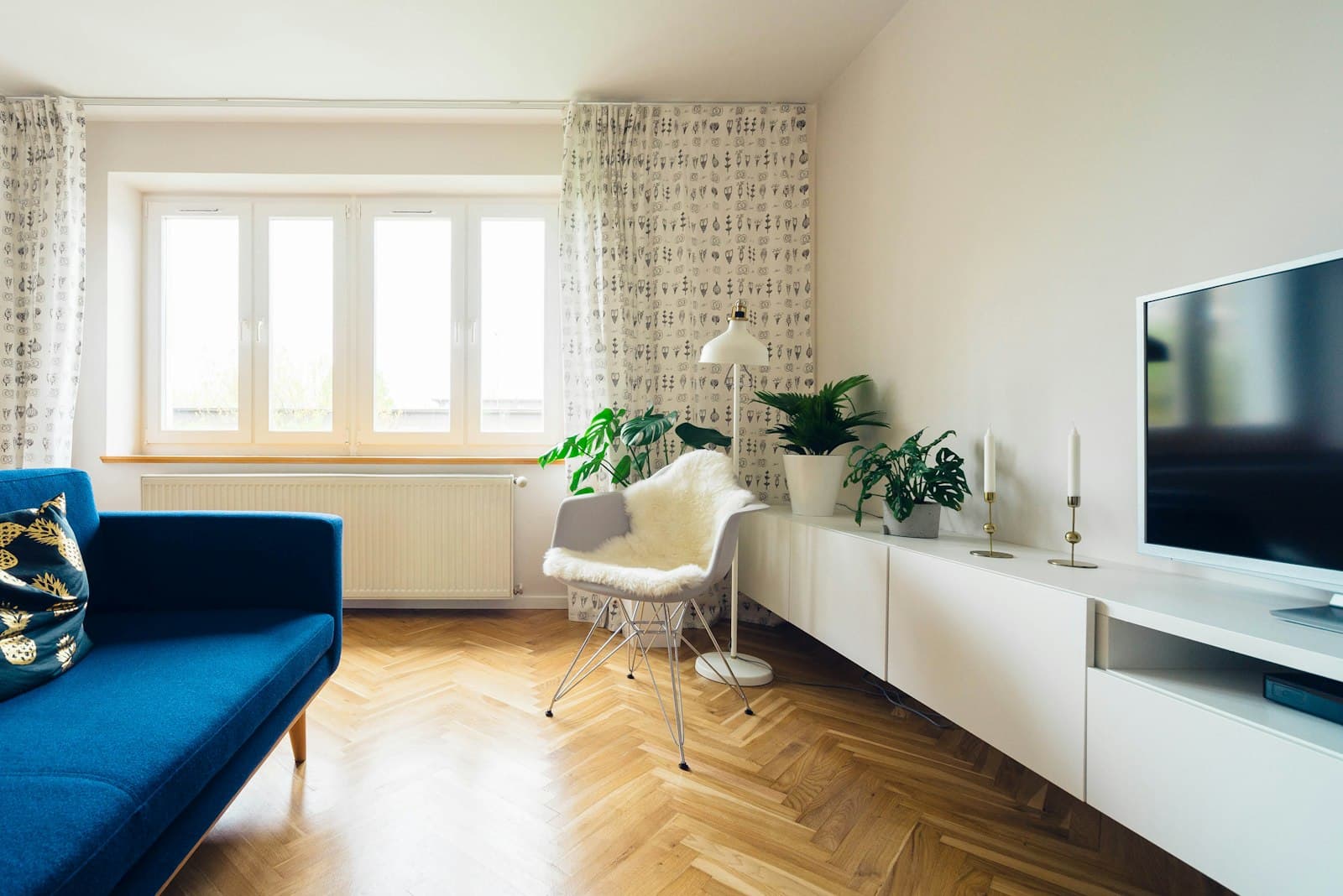 Furnished living room